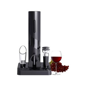 Sacacorchos Eléctrico Automático de Metal Sostenible de Último Diseño, Set de Decantador de Vino, Regalo Personalizado con Logotipo para Fiestas, ¡Gran Venta! - Product Image 1