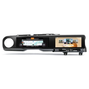 Nueva pantalla dual de 10.25 pulgadas para Jeep Wrangler JL, radio multimedia Android para automóvil, Carplay, navegación, unidad principal para automóvil, monitor, actualización. - Product Image 1