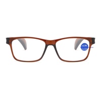 Lunettes de lecture HD anti-lumière bleue multi-montures en gros, verres transparents pour la correction de la presbytie des personnes âgées, idéales pour la vision nocturne en ville