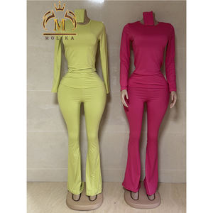 Yeni Trendy kadın bahar güz şapkalar + gömlek üst + alevlendi pantolon iki parçalı Set rahat Jogger seti 2 parça kadın giyim 2025 - Product Image 5