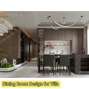 Hiện đại sang trọng căn hộ biệt thự nhà thiết kế <span class=keywords><strong>3D</strong></span> thiết kế nội thất dịch vụ cho sinh thái thân thiện bền vật liệu xây dựng - Product Image 2