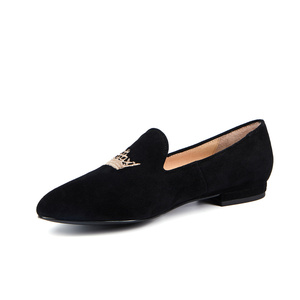 <span class=keywords><strong>Mocassini</strong></span> Classici da <span class=keywords><strong>Donna</strong></span> in Vera Pelle con Punta Tonda e <span class=keywords><strong>Tacco</strong></span> Basso per Uso Quotidiano e Lavoro - Product Image 4