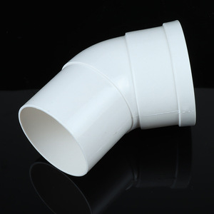 Bề mặt nhẵn PVC đóng đinh phụ kiện đường ống với 45 Độ uốn cong chèn khuỷu tay thẳng trong 45 độ đúc kỹ thuật - Product Image 4