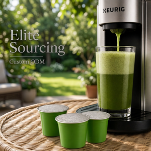 แคปซูลชาเขียวมัทฉะคาเฟอีนต่ำสำหรับเครื่องชงกาแฟแบบ K-Cup ขายส่งจำนวนมาก รับผลิตแบบ OEM และตามสั่ง - Product Image 3
