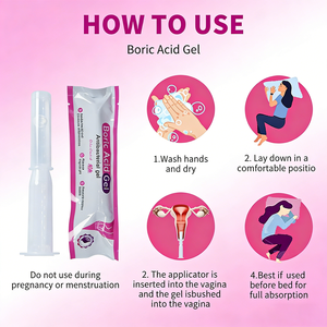 Produits Yoni en gros : Gel à l'acide borique pour l'hygiène intime, soin vaginal antibactérien à base <span class=keywords><strong>de</strong></span> plantes, équilibré au pH - Product Image 5