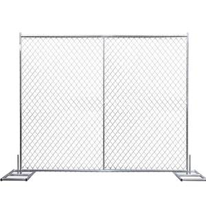 Panneau de clôture de sécurité amovible en treillis métallique de 6 pi x 12 pi pour la construction et les événements - Product Image 6