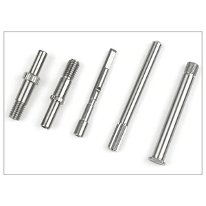 Axe court en acier inoxydable de précision, diamètre max. 20 mm, usinage sur mesure pour applications de tournage et de fraisage sur tour - Product Image 1