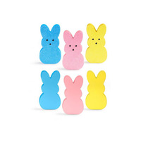 Ornements de lapin en bois de Pâques Lapin en bois Décorations de vacances de Pâques