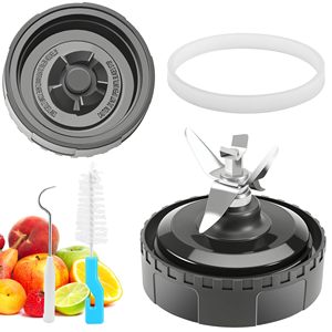 Lame de mixeur à 5 ailettes compatible avec les mixeurs Nin.ja QB3000 QB3000SSW-30 QB3000QR-30 QB3001SS-30 QB3000QBK QB3004 QB3005 - Product Image 1