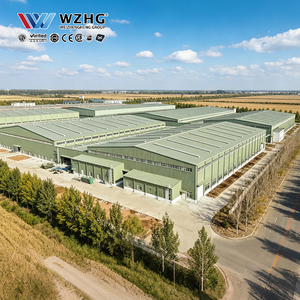 Centro Logístico Resistente al Viento de 100x200 Pies, de Alta Resistencia, Fácil de Instalar, Solución Llave en Mano, Ensamblaje Rápido de Fábrica - Product Image 1