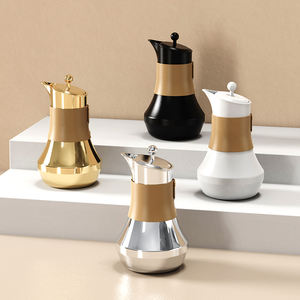 <span class=keywords><strong>Thermos</strong></span> Arabe Pot à Café Thé en Acier Inoxydable Dallah Double Paroi Isotherme pour Café - Product Image 1