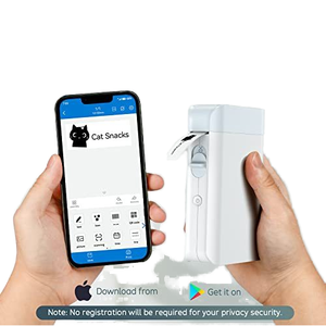 Venta al por mayor 15mm máquina <span class=keywords><strong>impresora</strong></span> de etiquetas térmicas supermercado <span class=keywords><strong>pegatinas</strong></span> de código de barras rollo Mini <span class=keywords><strong>impresora</strong></span> de etiquetas en Stock - Product Image 2