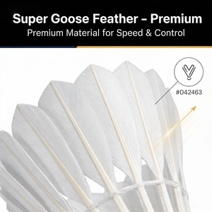 Volants de <span class=keywords><strong>badminton</strong></span> en plumes d'oie durables, résistants au vent, à vol stable pour la compétition et l'entraînement en extérieur, pack de 3, 6 ou 12 pièces, vente en gros - Product Image 6