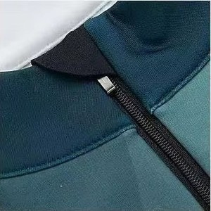 Maillot de cyclisme DEZE pour femme à rayures dégradées, manches courtes, fermeture éclair intégrale, respirant, professionnel, pour le cyclisme sur route, plusieurs couleurs au choix - Product Image 5