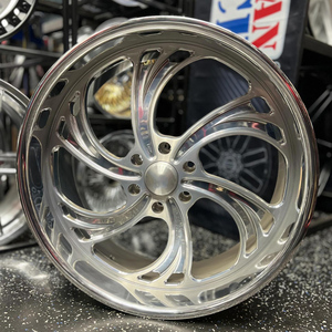 RCSR Sliver 6x139.76x5.5 5x5.5 5x112 Llantas Personalizadas de 22 24 26 28 Pulgadas para Bentayga Tahoe GMC Yukon Monte Carlo - Product Image 3