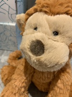 Jelly Cats, jouet en peluche pour enfants, poupée en peluche super douce, singe, lion, dinosaure et éléphant ondulés, pour les occasions d'anniversaire, rembourrés de coton PP