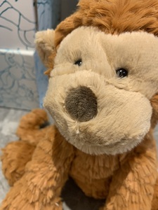 Peluche Jelly <span class=keywords><strong>Cats</strong></span>, Giocattoli Morbidi per Bambini, Scimmie, Leoni, Dinosauri ed Elefanti Ondulati, Imbottiti in Cotone PP, Ideali per Occasioni di Compleanno - Product Image 3