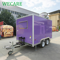 WECARE Camión de Comida Móvil para Shawarma, Helados, Panadería, Limonada, Café, Waffles, Panqueques, Postres y Snacks