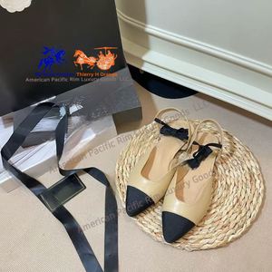 Zapatos de Ballet con Cordones de Alta Calidad para Mujer, Marca CC, Punta Cerrada, Parte Superior de Cuero Vacuno, Tendencia de Moda para Todas las Temporadas - Product Image 6