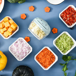 Triturador de carne y ajo multifuncional para el hogar, máquina trituradora de gran capacidad, picadora de verduras, prensa manual, utensilio de cocina - Product Image 4