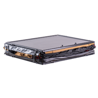 Tente de toit automatique rapide pour camion, 160L, en alliage d'aluminium léger, en tissu Oxford, pour l'extérieur, vente chaude, directement de l'usine