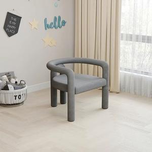 <span class=keywords><strong>Silla</strong></span> de Terciopelo Multicolor, Estilo Moderno y Minimalista, para Tocador, con Reposabrazos de Tubo Redondo Integrado y Estable, para Uso en Vestidor - Product Image 5