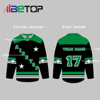 Maillot de hockey professionnel durable et résistant aux plis |   Uniforme de jeu et d'entraînement à sublimation haute intensité à rayures étoilées orange et grises XL