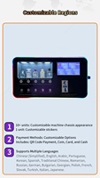 Distributeur automatique de parfum en libre-service 134 points de vente, réseau 4G, AC220V 50HZ, pulvérisation intelligente de parfum 24h/24