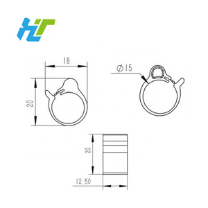 F-005 20Mm Plastic Kippenpootbanden Ringen Voor Hanen Nieuw Pak Spiraalvormige Pootbanden - Product Image 4