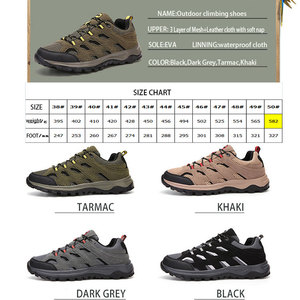 Wholesale Fashion Outdoor <strong>Men's</strong> Large Size Sport Hiking Climbing <strong>Shoes</strong> Mesh Upper Rubber Outsole Autumn <strong>Winter</strong> Hiking <strong>Shoes</strong> - Product Image 3