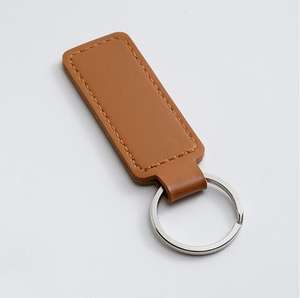 Impermeabile in pelle epossidica RFID portachiavi Mini PU con Chip T5577 per il controllo accessi 13.56MHz <span class=keywords><strong>NFC</strong></span> e QR Code Interface - Product Image 2