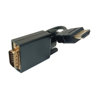 Hdmi Naar Vga 3 Voet Kabel Uni-Directionele Hdmi Naar Vga Kabel (Mannelijk Naar Mannelijk) Compatibel Voor Computer Desktop Laptop Pc Monitor Hdtv