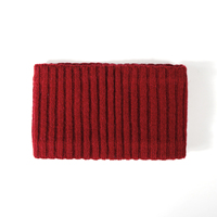 Bandeaux tricotés doublés polaire pour femmes, chauds, pour l'automne et l'hiver, bandeaux de sport, couvre-cheveux tricotés