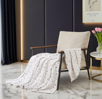 Couverture en flanelle imprimée pour lit, canapé, salon, légère, en polaire, chaude, super douce, confortable, pour l'automne, l'hiver, toutes saisons