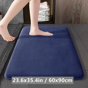 Durable Knitted Plaid Microfiber Sponge Draining Antibacterial Water Absorbing Non-Slip Quick-Dry Home Kitchen <b>Mat</b> - Product Image 4