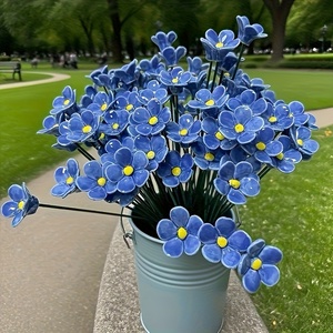 Adhesivos Decorativos de Pared con Diseño de Ramas de <span class=keywords><strong>Margaritas</strong></span> Rosas, Pájaros y Flores, Ecológicos, Impermeables, Hechos a Mano, de Cerámica, para el Día de San Valentín - Product Image 1