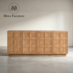 Contemporary Living Room Furniture Country Solid Wood Modern <strong>Vintage</strong> Furniture Dining Room <strong>Sideboard</strong> Accent Cabinet <strong>Sideboard</strong> - Product Image 2