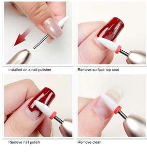 20 Tipos de Brocas de Cerámica Dura para Uñas, Cortador Eléctrico Rotatorio de Cerámica para Manicura, Eliminación de Esmalte en Gel, Lima de Uñas, Pedicura - Product Image 5