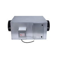 Système d'air frais à pression positive pour toute la maison Unité d'alimentation en air filtré HEPA Ventilateur de ventilation d'air frais pour le sous-sol de l'atelier
