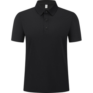 Seamless Uv Protection <b>Sunscreen</b> Short Sleeve Polo Shirt Loose Thin Nylon Summer Corporate Workwear - Product Image 2