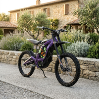 Moto électrique avec contrôle de la roue arrière, autonomie 72V 35Ah 80Km/h, moto tout-terrain électrique 2026 New Light Bee X 10KW