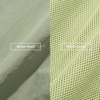 Survêtement Coupe-Vent Ample Personnalisé 2 Pièces Léger Nylon Uni Oversize pour Femme et Homme