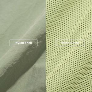 맞춤형 헐렁한 윈드 브레이커 운동복 2 종 세트 여성 경량 대형 일반 나일론 운동복 남성용 - Product Image 4