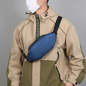 Sac banane tendance pour homme, bleu foncé, respirant, résistant à l'usure, pour les trajets quotidiens et le sport - Product Image 4