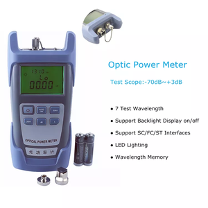 FTTH nối quang điện Meter VFL sợi quang Cleaver công cụ Túi sửa chữa Kit de herramientas Fibra Optica Mạng Bộ công cụ thiết lập - Product Image 4