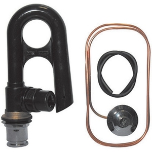 Batterie incurvée pour vélo électrique, longueur 34 cm, poids 1,33 kg, avec bouton, sans accessoires - Product Image 1