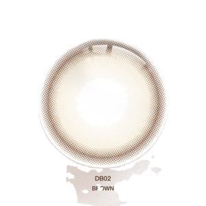 Newlook 화장품에서 아름 다운 한국 디자인 다크 브라운 콘택트 렌즈 천연 녹색 파란색과 회색 색상 안경 - Product Image 1