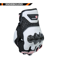 Gants de moto roses personnalisés avec écran tactile coupe-vent pour moto, motocross, cyclisme, course