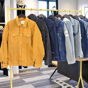 Alta Qualidade Em Segunda Mão Denim Casacos Estilos Mistos Direto De Fábricas Chinesas Atacado Pacotes de Roupas Usadas - Product Image 1