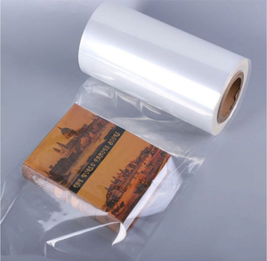 <span class=keywords><strong>Film</strong></span> rétractable transparent 15mic POF de haute qualité <span class=keywords><strong>Film</strong></span> thermorétractable doux pour centre d'emballage de qualité alimentaire plié perforé perforé - Product Image 1